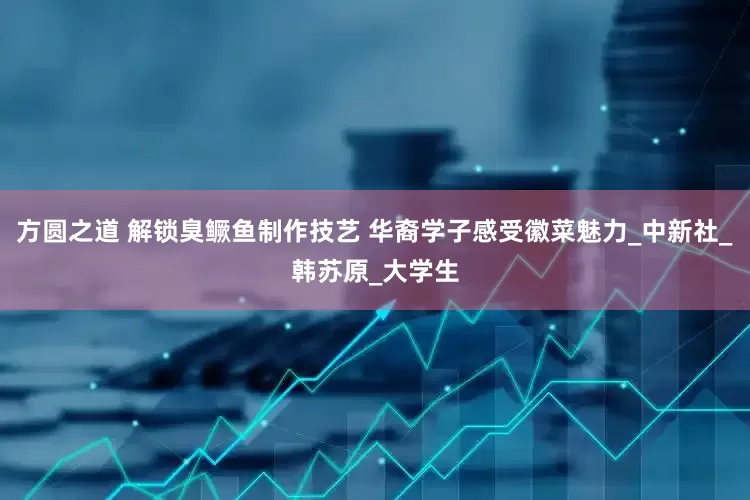 方圆之道 解锁臭鳜鱼制作技艺 华裔学子感受徽菜魅力_中新社_韩苏原_大学生